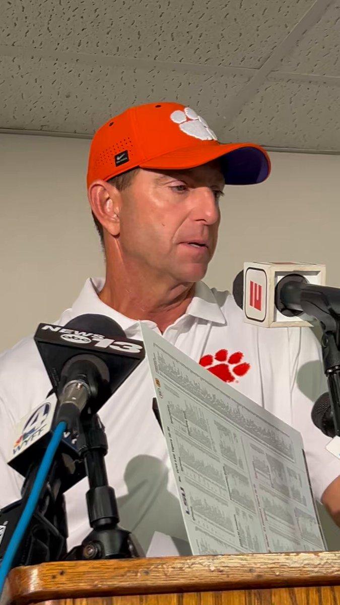 "It's Over for Dabo" 🥺