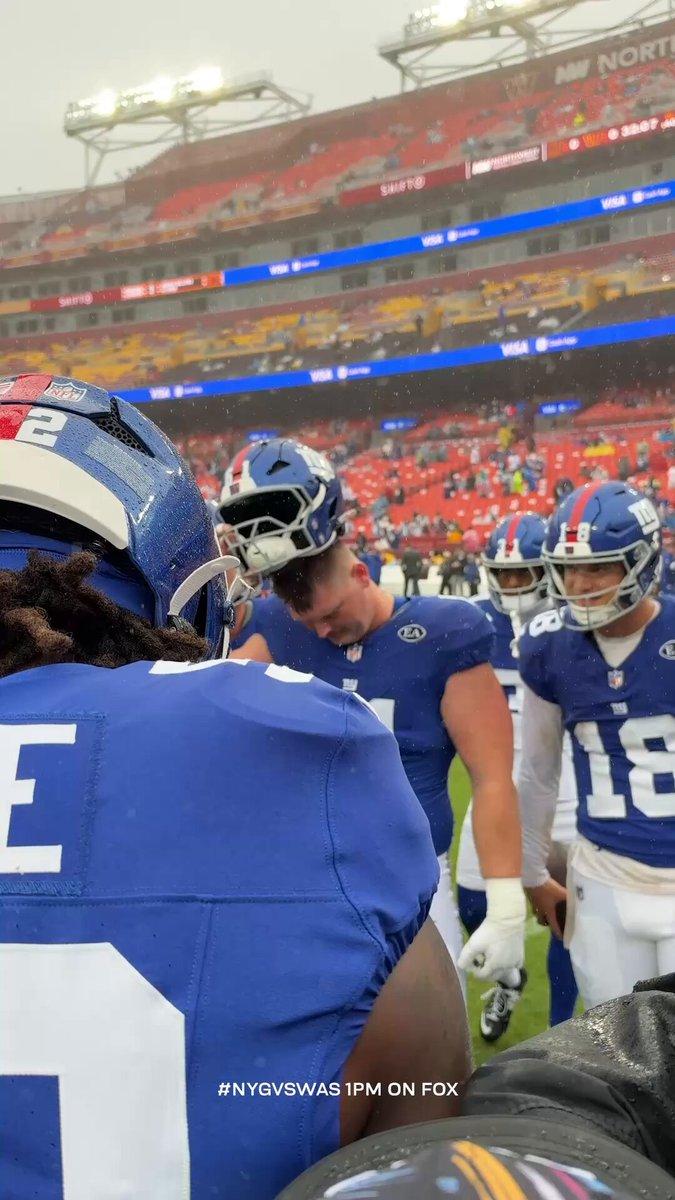 Giants vs. Commanders