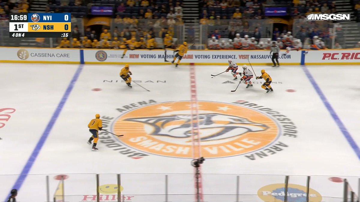 Islanders vs. Predators