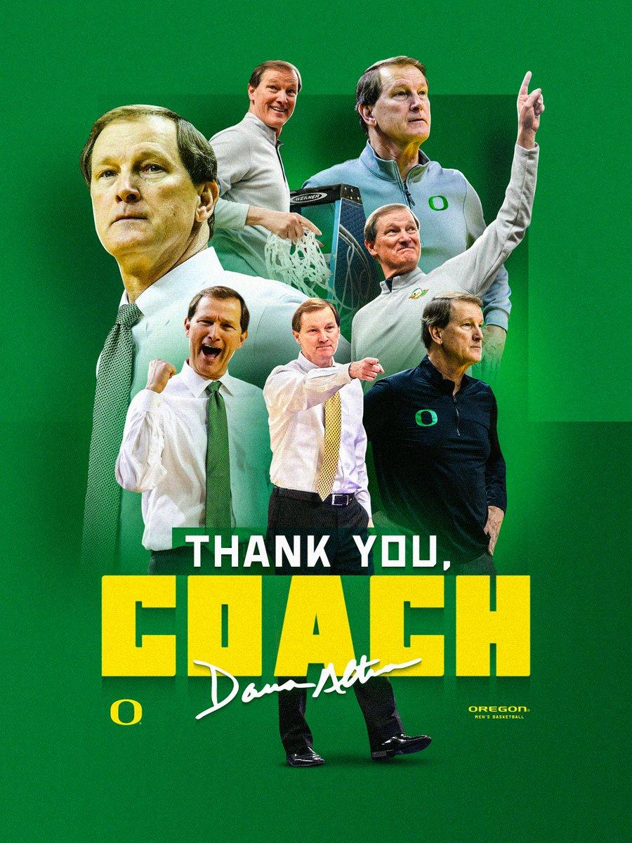 Dana Altman calls it a career at Oregon 🦆